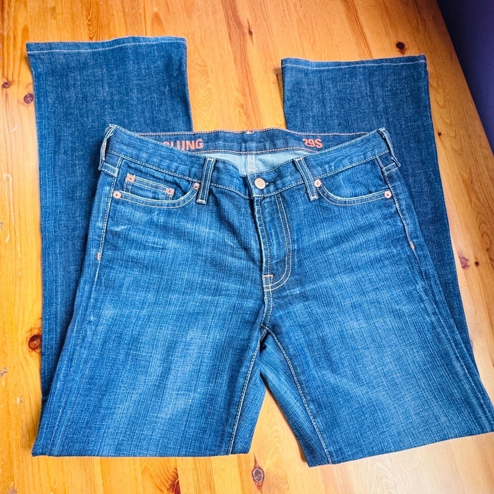 Jcrew hipslung jeans